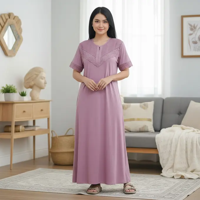 Model Daster Arab Lengan Pendek Terbaru 2026