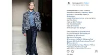 Fashion designer Tiziano Guardini menciptakan denim bulu untuk menyelamatkan lingkungan (instagram/tizianoguardini)