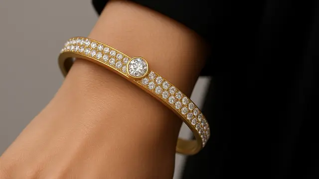 11 Gelang Emas Model Baru 2025, Tampilan Minimalis tapi Mewah dan Elegan