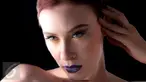 Ingin tampil unik dan edgy? Anda dapat bereksperimen dengan lipstik bernuansa gelap. Anda dapat tampil memukau dengan warna burgundy, ungu ataupun biru tanpa terlihat menyeramkan. (Liputan6.com/Yudha Gunawan)