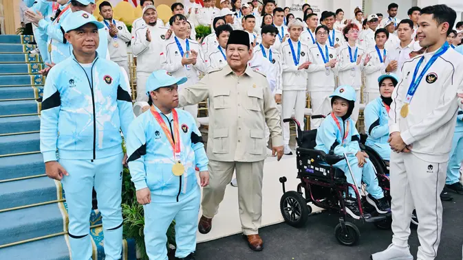 Prabowo Sebut Olahraga Jadi Simbol Kehormatan Bangsa