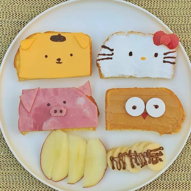 Wanita Ini Buat Karya Seni Pada Makanan Anaknya, 8 Hasilnya Curi Perhatian