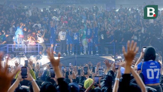 Foto: Melihat Pesta Persib Bandung Juara BRI Liga 1 2024/2025
