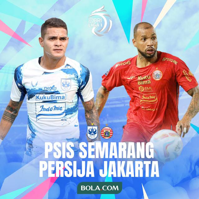 BRI Liga 1 - PSIS Semarang Vs Persija Jakarta - Gali Freitas Vs Gustavo Almeida
