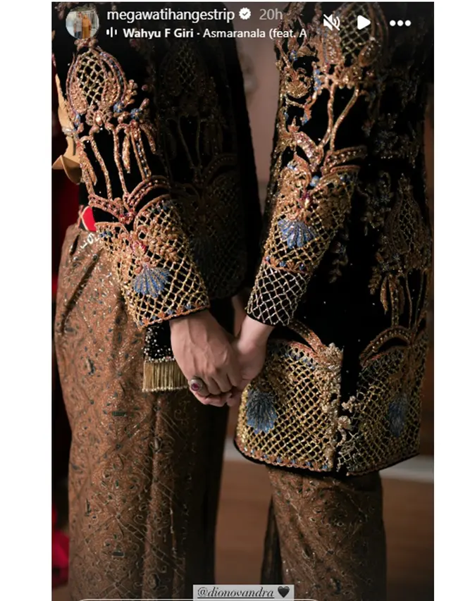 Jelang Akad Nikah, Intip Lagi Pesona Megawati Hangestri saat Memakai Kebaya