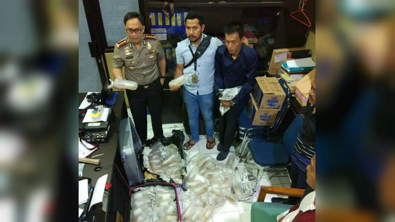Polisi tangkap penyelundup lobster di Bandara Soetta