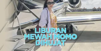 Momo Geisha Dihujat Usai Pamer Potret Liburan di Bali Pakai Jet Pribadi