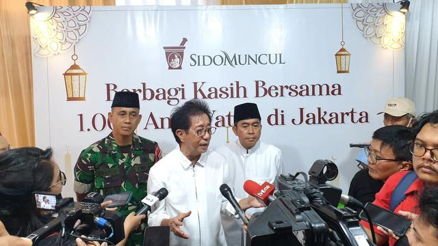 Sido Muncul Berbagi Kasih, Salurkan Rp200 Juta untuk 1000 Anak Yatim di Jakarta