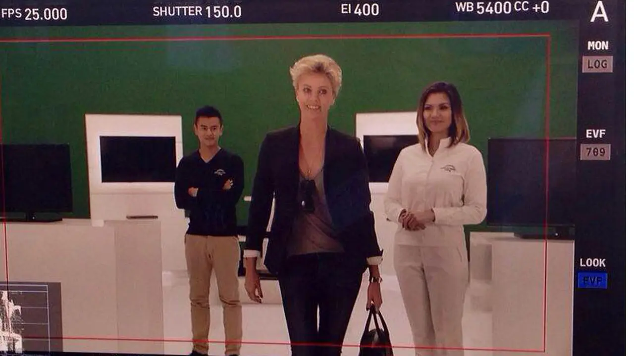 Dion Wiyoko dan Aline Adita Syuting Iklan Bareng Charlize Theron