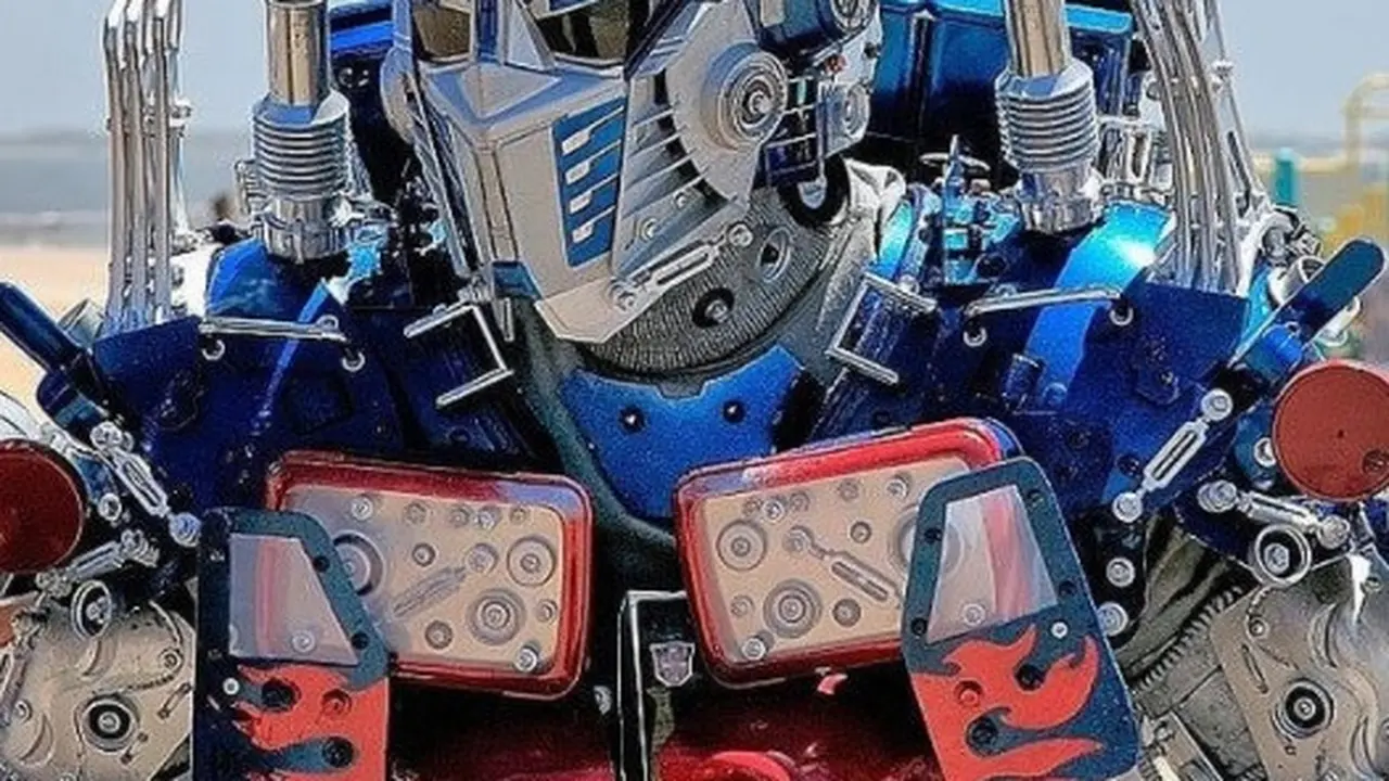 robot terbuat dari benda sehari-hari