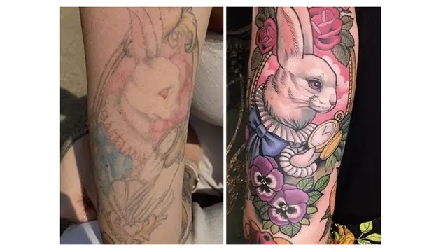 Seniman Ini Buat Tato untuk Sembunyikan Desain Lama, 7 Hasilnya Curi Perhatian