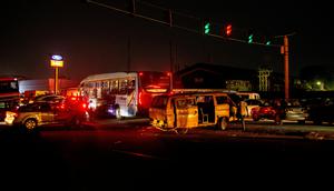 Ilustrasi Kecelakaan bus yang terjadi di Sierre, Swiss (pexels/david iloba)