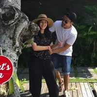 Meski keduanya masih malu-malu mengutarakan hubungan mereka, namun foto-foto ini seolah menggambarkan cinta yang menggebu keduanya.