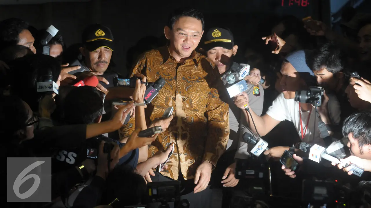 20160510- Gubernur DKI Jakarta Basuki Tjahaja Purnama Ahok di KPK-Jakarta-Helmi Afandi