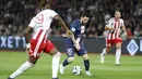 Berkat hasil ini, PSG semakin kokoh di puncak klasemen dengan poin 32. Sementara itu, Ajaccio terpuruk di papan bawah, tepatnya di peringkat 18 dengan poin 8. (AFP/Pascal Pochard-Casabianca)