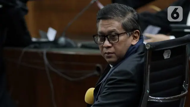 Sekjen PDIP Hasto Kristiyanto Jalani Sidang Pembacaan Dakwaan