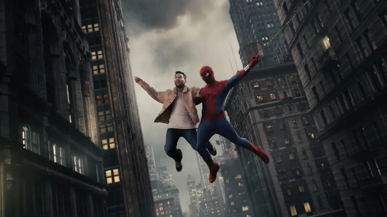 Lionel Messi dan Spider-Man
