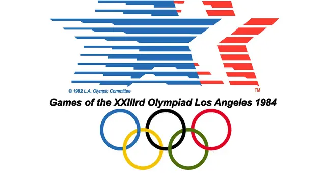 Logo Olimpiade Paris 1984