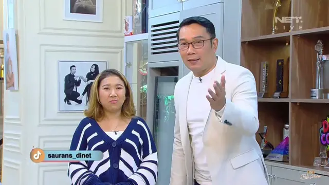 Ridwan Kamil roasting Kiky Saputri.