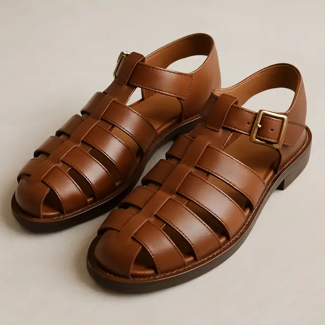 ilustrasi sandal by chatGPT