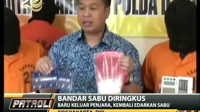 Bandar Narkoba Diringkus, Edarkan Narkoba Lintas Provinsi