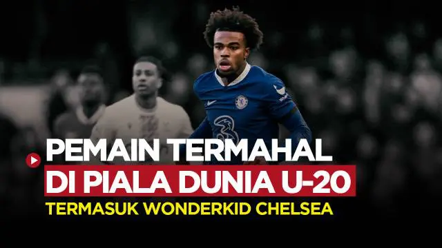 Berita Motion grafis lima pemain muda dengan harga pasar tertinggi, yang akan meramaikan Piala Dunia U-20 2023 di Indonesia. Termasuk wonderkid milik Chelsea.