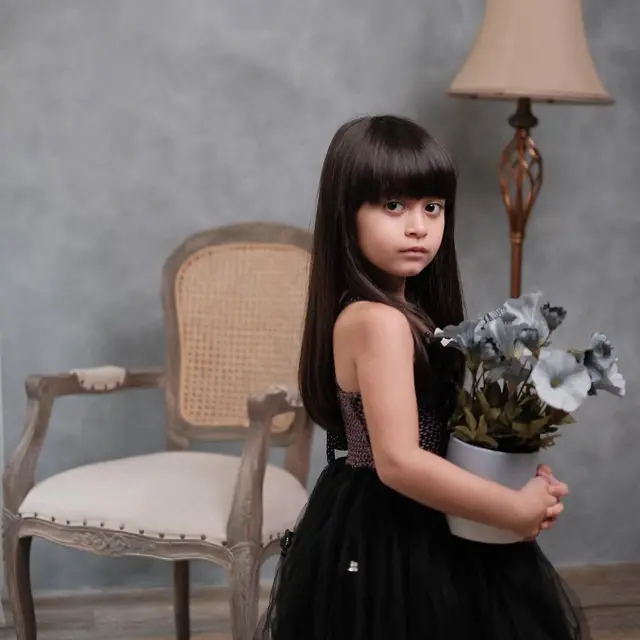 6 Potret Amabel Lennata, Model Cilik yang Disebut Mirip Lesty Kejora dan Rizky Billar
