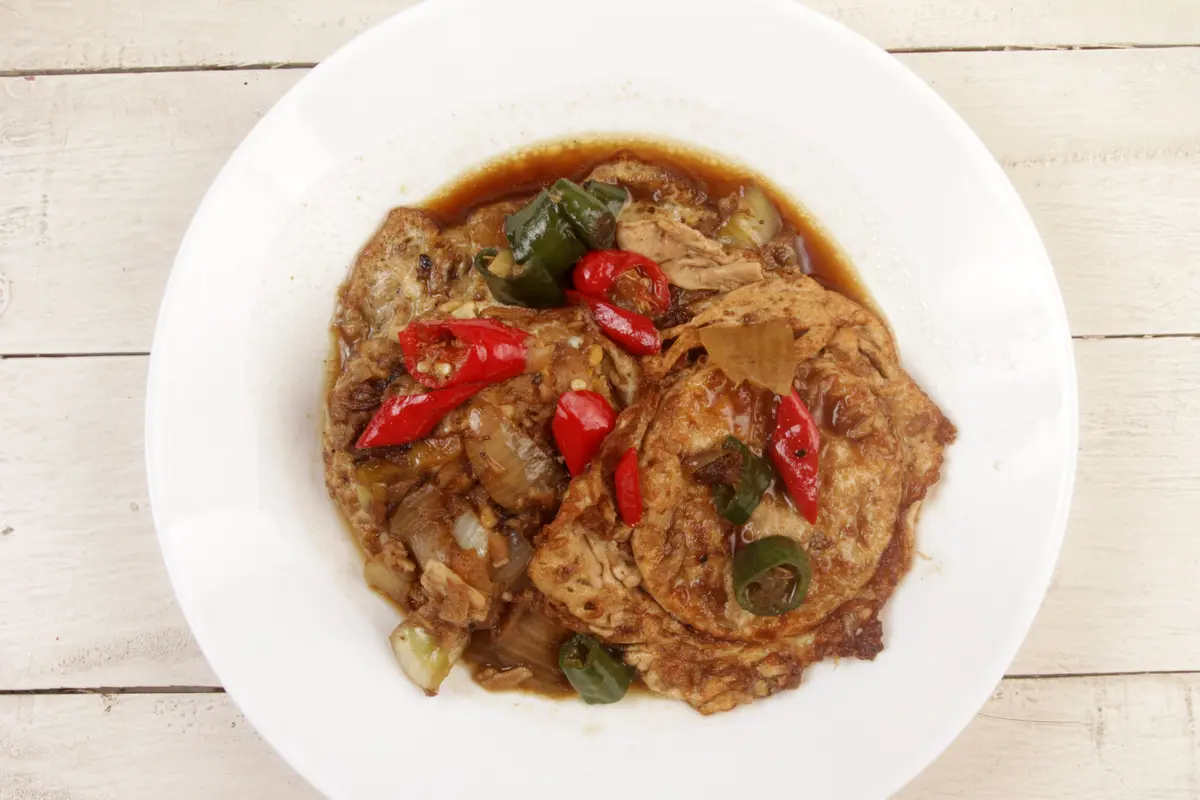 Semur telur ceplok