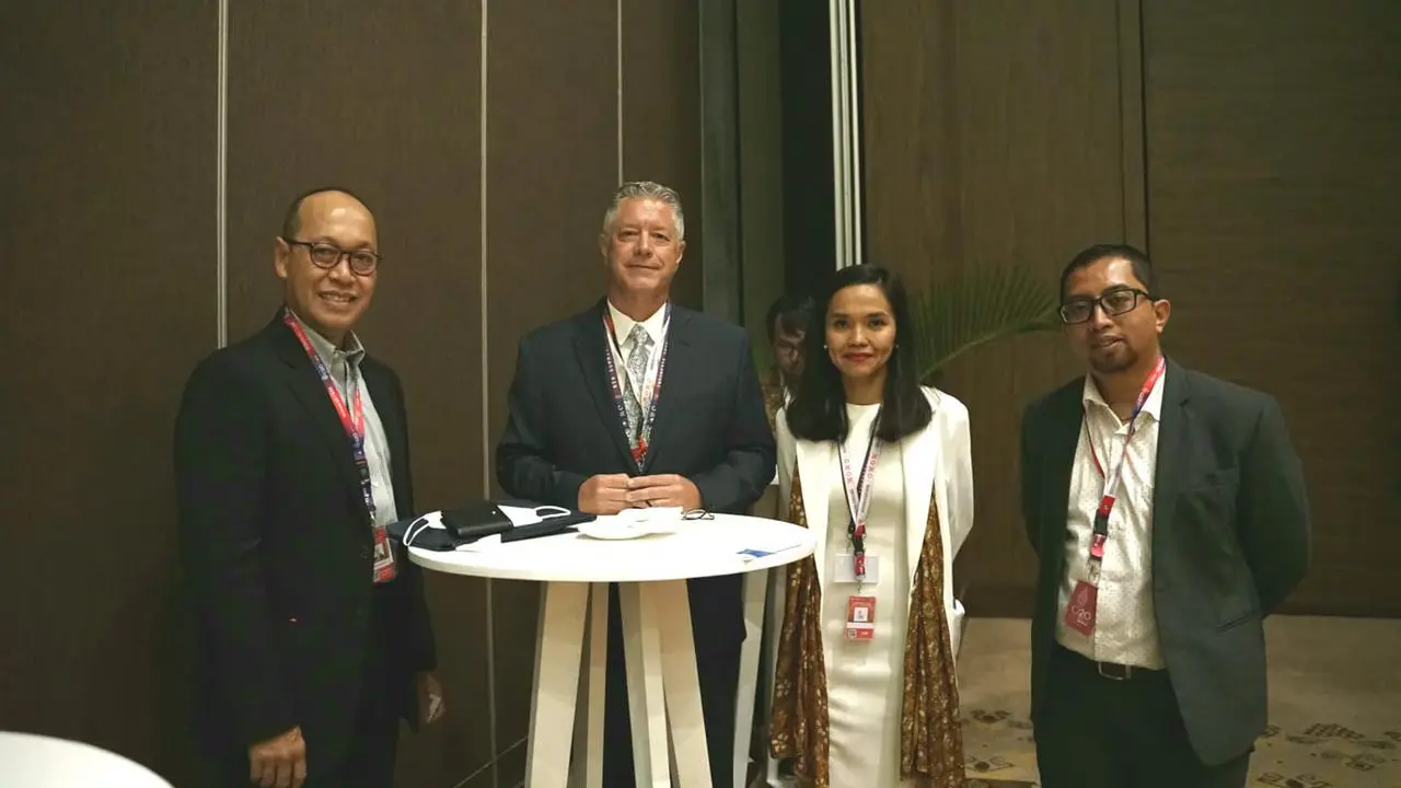 Direktur Utama lD Food Frans Marganda Tambunan dalam KTT G20