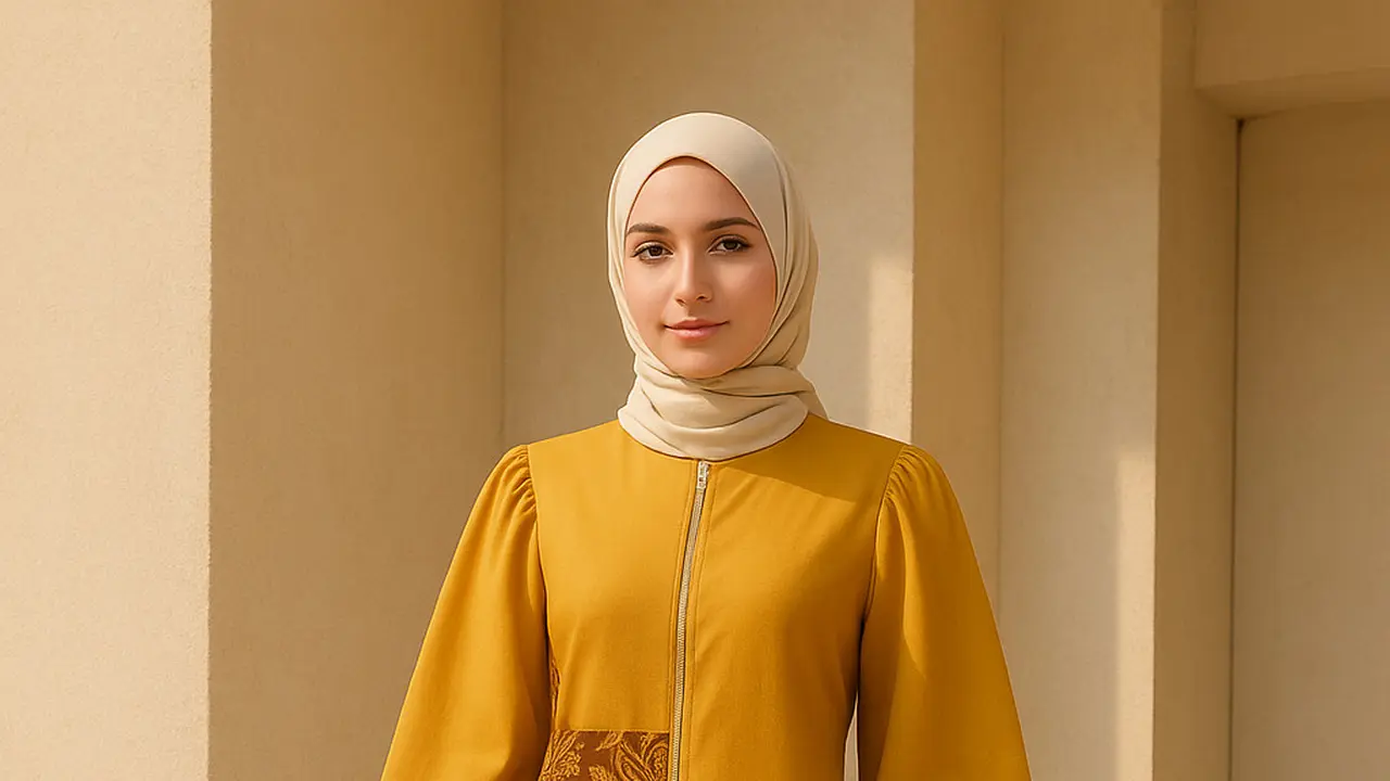 Model Dress Resleting Depan Elegan