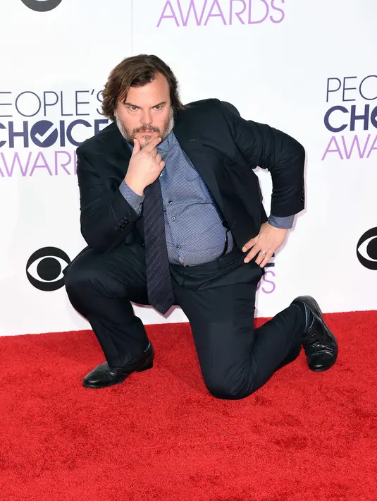 Jack Black. Aktor yang juga merupakan seorang penyanyi ini kerap tampil kocak di film-film yang dibintanginya. Bintang ‘School Of Rock’ ini memiliki dua anak, Thomas David Black (7 tahun) dan Samuel Jason Black (9 tahun). (AFP/Bintang.com)