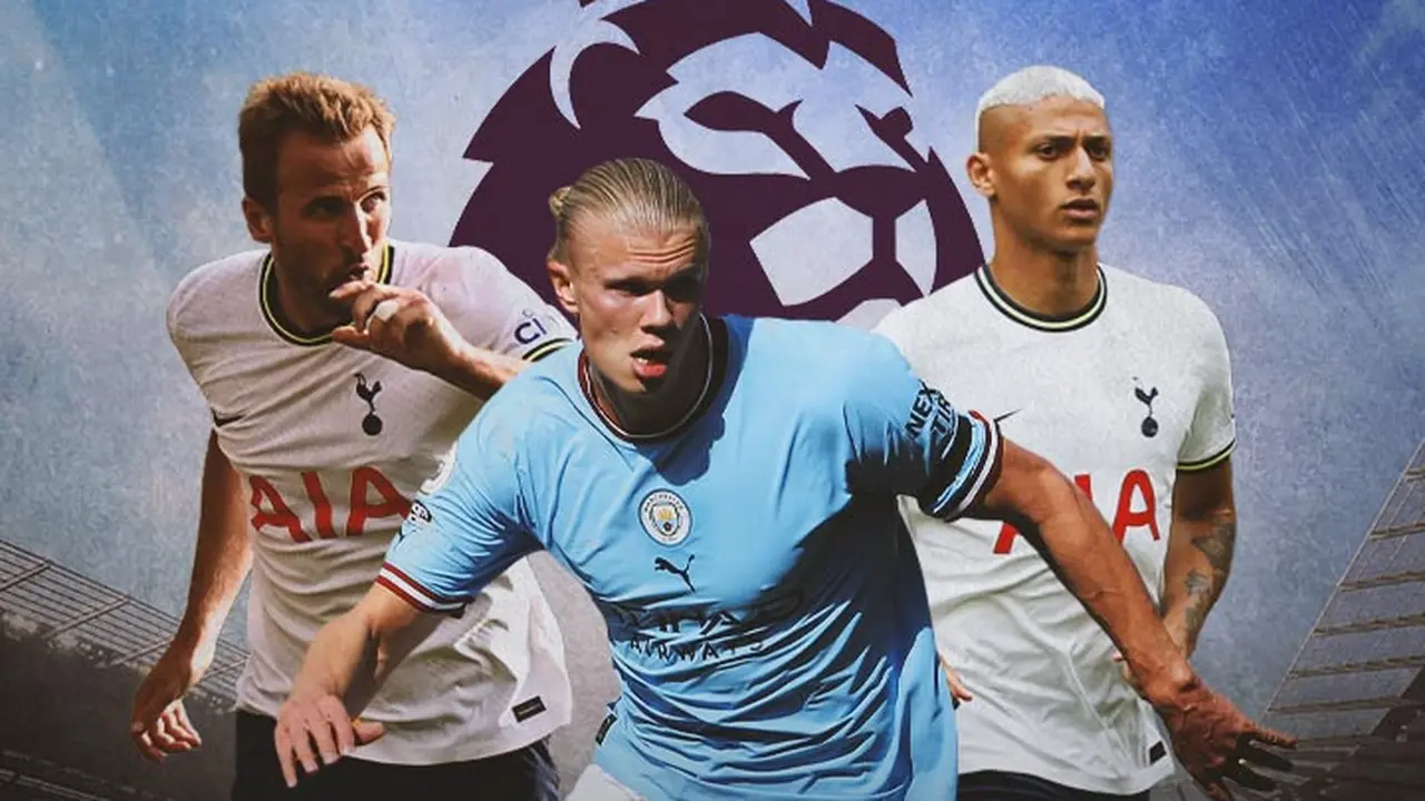 Premier League - Harry Kane, Erling Haaland, Richarlison