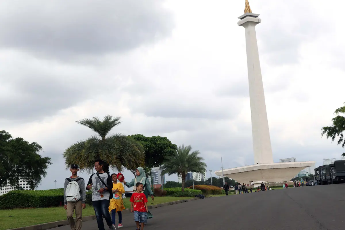 Wisata Monas Masih Jadi Lokasi Favorit Warga Habiskan Libur