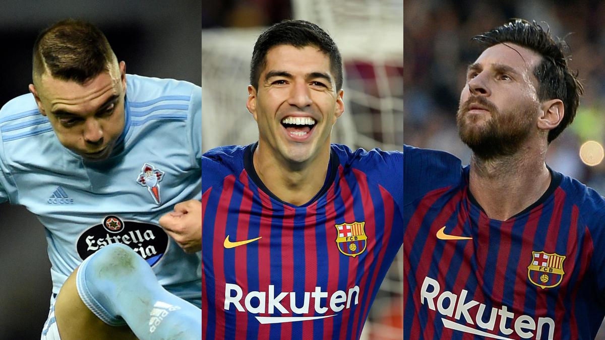 FOTO Top Scorer La Liga, Lionel Messi Teratas Bersama Luis Suarez