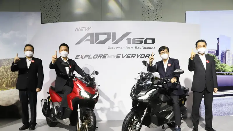 New Honda ADV160 Resmi Mengaspal di Indonesia (AHM)