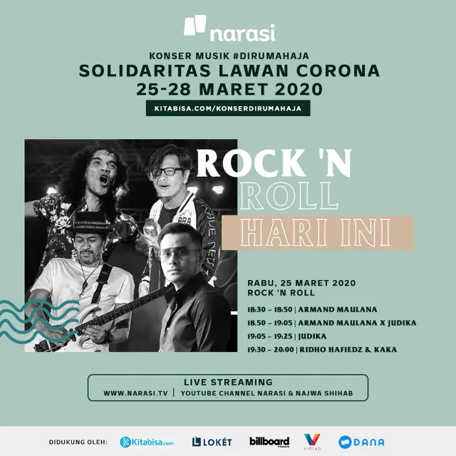 Konser Musik #dirumahaja