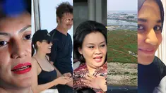Foto-foto lucunya anak pasangan Shireen-Teuku Wisnu rupanya mengalahkan bulan madu Brad-Jolie. (Istimewa)