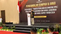 KPU Jatim melantik ribuan PPK Pilkada 2024. (Istimewa)