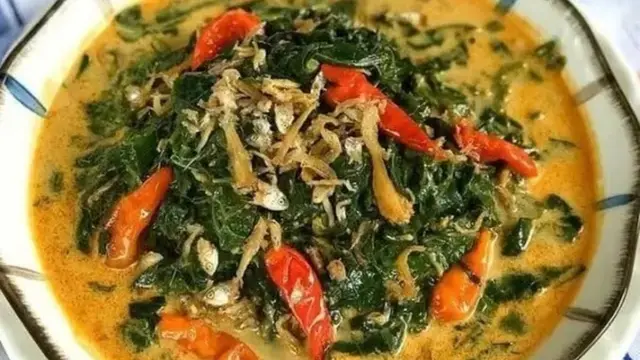 Resep gulai daun singkong. (dok. Cookpad @aifasandy)