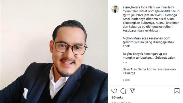 Berita Duka, Alino Octavian Pemain Suara Hati Istri Indosiar Meninggal Dunia