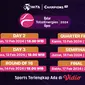 Jadwal dan Link Streaming WTA 1000 Qatar Total Energies Open 2024. (Sumber: Dok. Vidio.com)