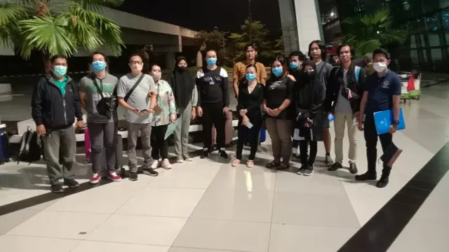 Pemulangan 15 orang WNI Korban TPPO dari Wilayah Segitiga Emas di Bokeo, Laos.