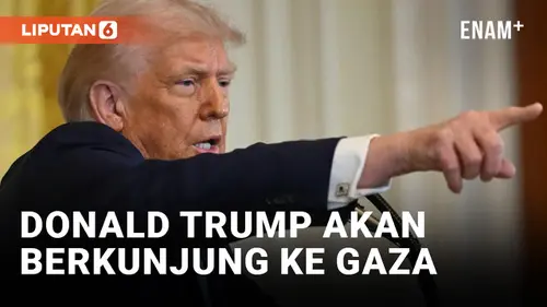  Donald Trump Berencana akan Pergi ke Gaza dan Menyebutnya Sebagai Riviera Timur Tengah