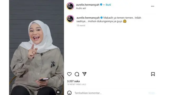Ternyata Ini yang Bikin Aurel Hermansyah Gabung Lapak Streaming Jualan ke Shopee Live