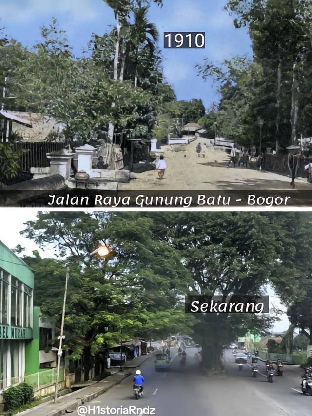 9 Potret Perbandingan Suasana Bogor Tempo Dulu dan Sekarang, Kota Hujan yang Selalu Hijau