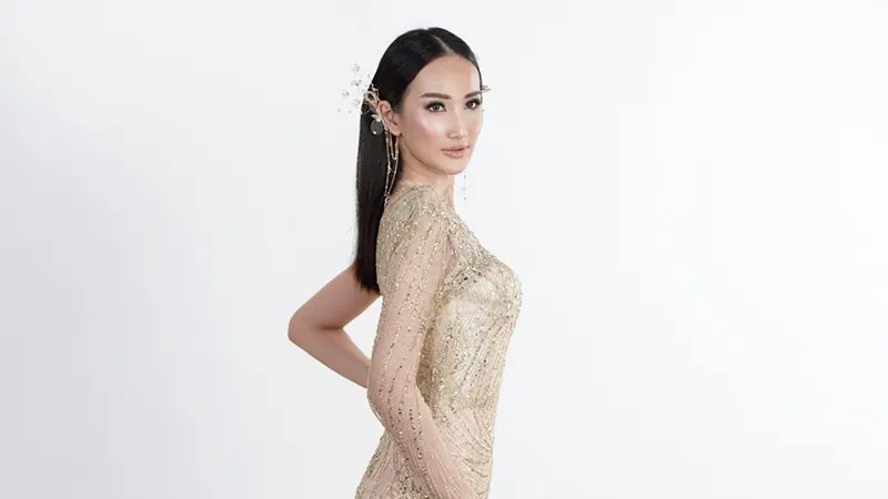 FOTO: Pesona Bella Aprilia, Runner-up Miss Grand Indonesia 2020