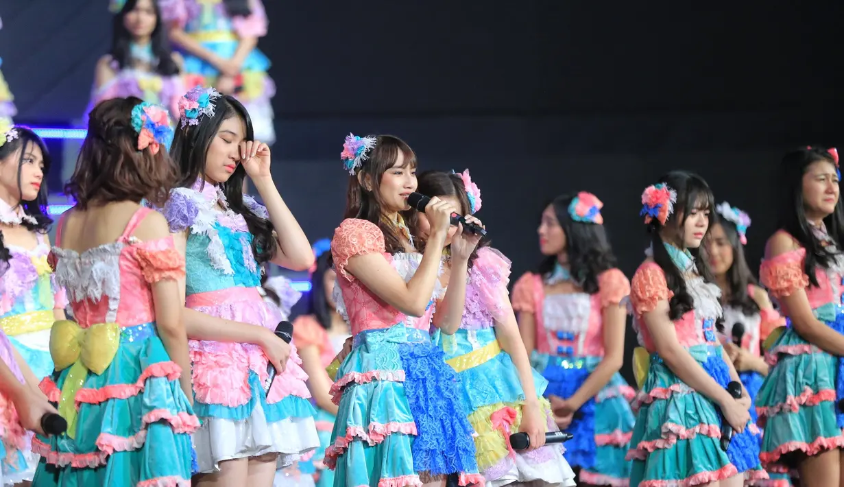 Di bulan Maret 2018 nanti, wanita yang dianggap kakak oleh seluruh member JKT 48 ini akan mengadakan konser perpisahannya. Tepatnya, saat Melody berulang tahunpada 24 Maret 2018 mendatang. (Adrian Putra/Bintang.com)