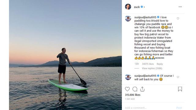 Menteri Susi Pudjiastuti