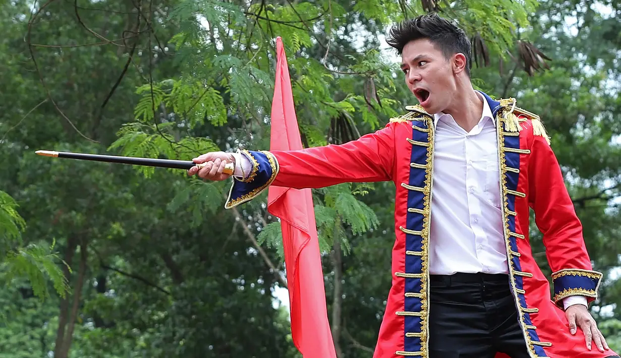 Batu-batu yang berjajar dan akan dilalui para peserta tidak semuanya merupakan batu sungguhan. Namun ada juga yang dummy dan jebakan semata, untuk itu hati-hati yang tinggi sangat diperlukan di sini. (Bambang E. Ros/Bintang.com)