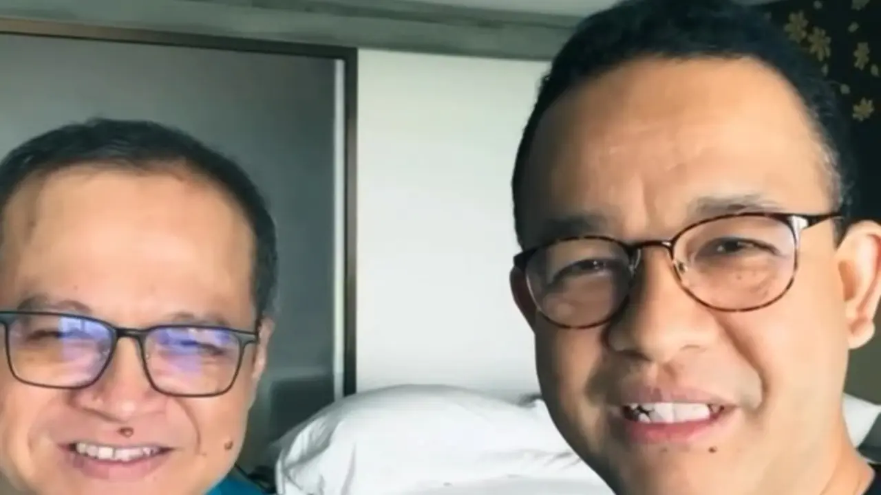 Mantan calon Presiden (capres) Anies Baswedan unggah foto sekamar dengan Prabowo di akun resmi pribadinya @aniesbaswedan.